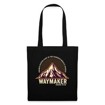 Waymaker Promise Keeper Miracle Worker - Tote Bag - black - Front