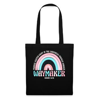 Waymaker Promise Keeper Miracle Worker - Tote Bag - black - Front