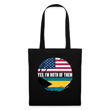 Bahamas Caribbean Island Atlantic Summer Gift - Tote Bag - black - Front