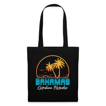 Bahamas Caribbean Island Atlantic Summer Gift - Tote Bag - black - Front