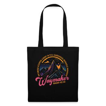 Waymaker Promise Keeper Miracle Worker - Tote Bag - black - Front