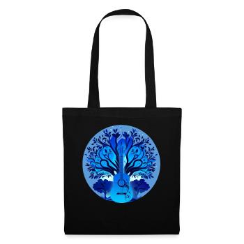 Yggdrasil Nature Musicien Arbre De Vie - Sac en tissu - noir - Devant