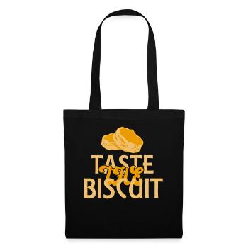 Taste The Biscuit Taste The Goodness - Tote Bag - black - Front