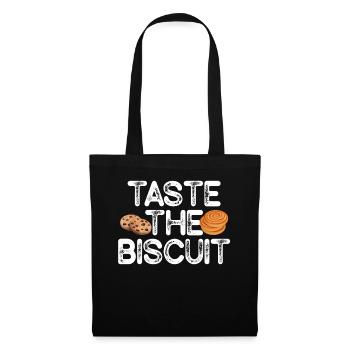 Taste The Biscuit Taste The Goodness - Tote Bag - black - Front