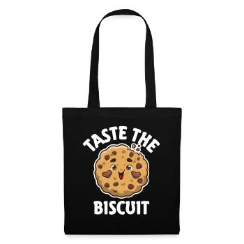 Taste The Biscuit Taste The Goodness - Tote Bag - black - Front