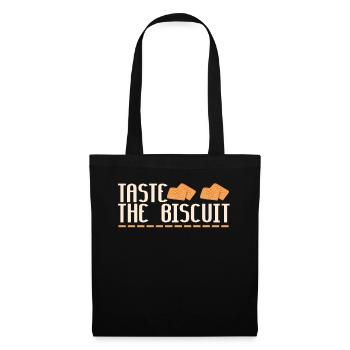 Taste The Biscuit Taste The Goodness - Tote Bag - black - Front