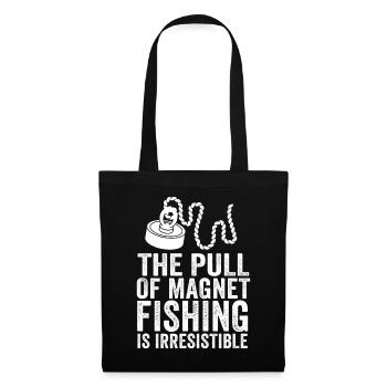 Neodymium Magnet Fishing Magnetic Fisher - Tote Bag - black - Front
