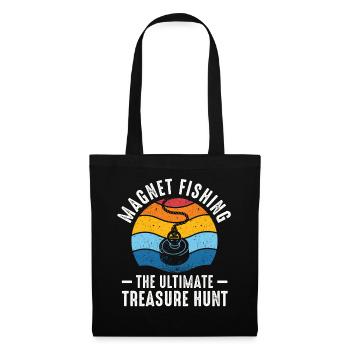 Neodymium Magnet Fishing Magnetic Fisher - Tote Bag - black - Front