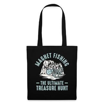 Neodymium Magnet Fishing Magnetic Fisher - Tote Bag - black - Front