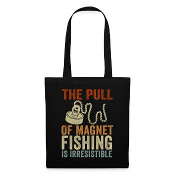 Neodymium Magnet Fishing Magnetic Fisher - Tote Bag - black - Front