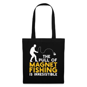 Neodymium Magnet Fishing Magnetic Fisher - Tote Bag - black - Front