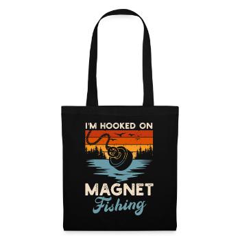 Neodymium Magnet Fishing Magnetic Fisher - Tote Bag - black - Front