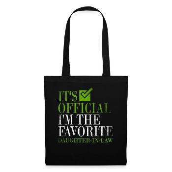 I'm The Favorite Daughter-In-Law - Tote Bag - black - Front