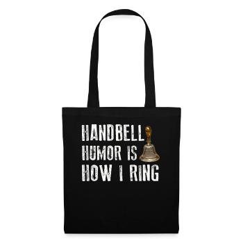 Choir Music Instrument Handbell Choir - Tote Bag - black - Front