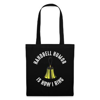 Choir Music Instrument Handbell Choir - Tote Bag - black - Front