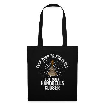 Choir Music Instrument Handbell Choir - Tote Bag - black - Front