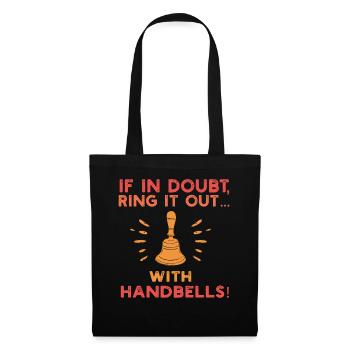 Choir Music Instrument Handbell Choir - Tote Bag - black - Front