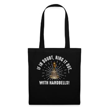 Choir Music Instrument Handbell Choir - Tote Bag - black - Front