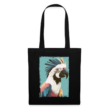 Majestic cockatoo - Tote Bag - black - Front
