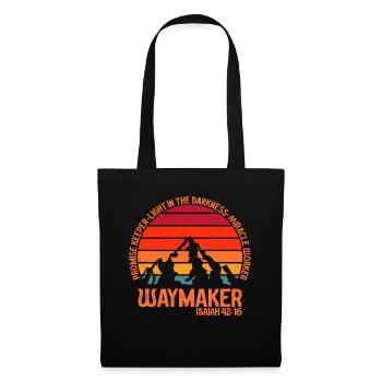 Waymaker Promise Keeper Miracle Worker - Tote Bag - black - Front
