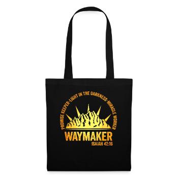 Waymaker Promise Keeper Miracle Worker - Tote Bag - black - Front