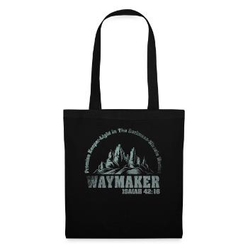 Waymaker Promise Keeper Miracle Worker - Tote Bag - black - Front