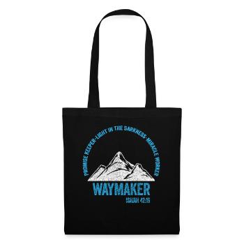 Waymaker Promise Keeper Miracle Worker - Tote Bag - black - Front