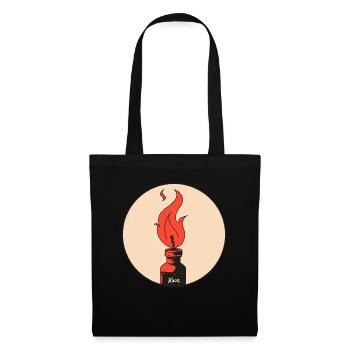 The Flame of Freedom - Tote Bag - black - Front