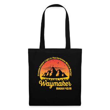 Waymaker Promise Keeper Miracle Worker - Tote Bag - black - Front
