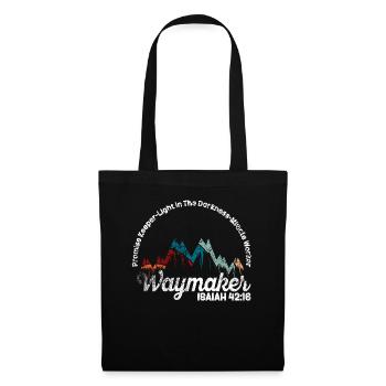 Waymaker Promise Keeper Miracle Worker - Tote Bag - black - Front