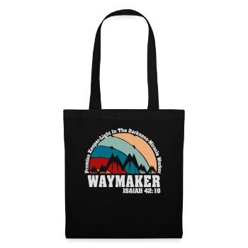 Waymaker Promise Keeper Miracle Worker - Tote Bag - black - Front
