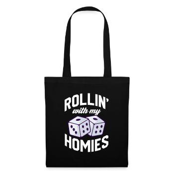 Jeu de société Jeux de société Jeux de nuit Jeux Cadeau - Sac en tissu - noir - Devant