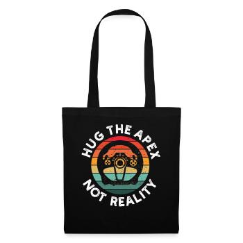 Simracer Esports Enthusiast Sim Racing - Tote Bag - black - Front