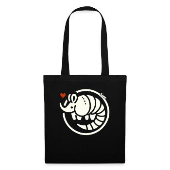 Armadillo Love - Tote Bag - black - Front
