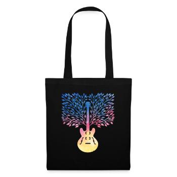 Yggdrasil Nature Musicien Arbre De Vie - Sac en tissu - noir - Devant