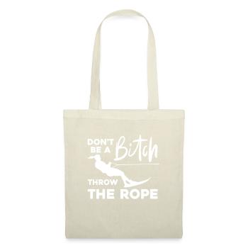 Wakeboard Wakeboarder Wakeboard Cadeau - Sac en tissu - nature - Devant