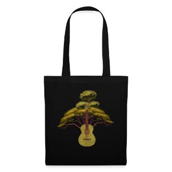 Yggdrasil Nature Musicien Arbre De Vie - Sac en tissu - noir - Devant
