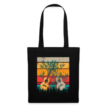 Yggdrasil Nature Musician Tree Of Life - Tote Bag - black - Front