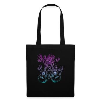 Yggdrasil Nature Musicien Arbre De Vie - Sac en tissu - noir - Devant