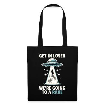 Alien UFO Alien Galaxy Geschnek - Tote Bag - black - Front