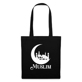 Muslim Islam Allah Ramadan Kareem Gift - Tote Bag - black - Front