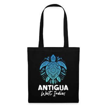 Antigua Barbuda Caribbean Island Holiday Gift - Tote Bag - black - Front
