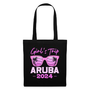 Aruba Caraïbes Été Ocean Beach Cadeau - Sac en tissu - noir - Devant