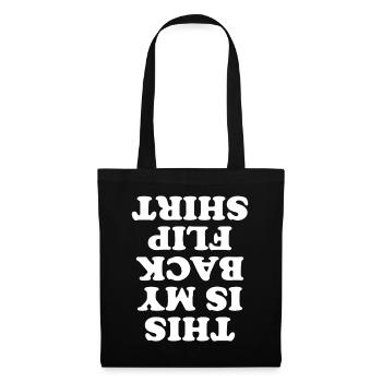 Backflip Salto Acrobaties Parkour Gymnastique Cadeau - Sac en tissu - noir - Devant