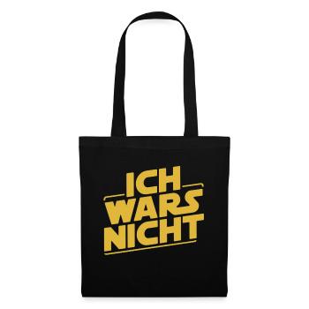 Ich Wars Nicht - Tote Bag - black - Front