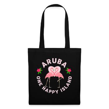 Aruba Caraïbes Été Ocean Beach Cadeau - Sac en tissu - noir - Devant