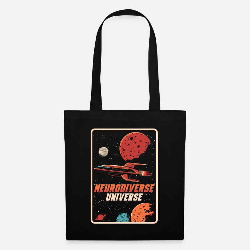 Autismus Awareness Day Autist Geschenk - Stoffbeutel - Schwarz