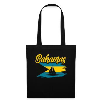 Bahamas Caribbean Island Atlantic Summer Gift - Tote Bag - black - Front