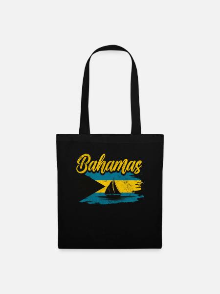 Bahamas - Sac en tissu - noir