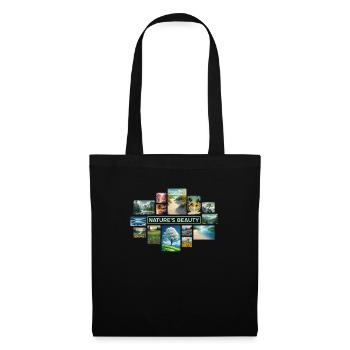 Nature's Beauty Collage - Tote Bag - black - Front
